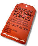 RED SCAFFOLD TAG! STICKER